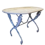 French Swan Garden Table