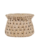 Woven Tule Stool; Lg.