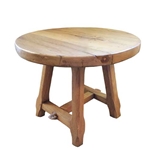 Oak Low Round Table