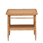 Wicker Tray Table