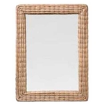 Woven Rush Mirror