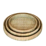 Rattan Round Tray