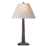 Iron Fluted Table Lamp
