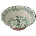 Green Portuguese Talavera Bowl