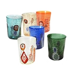 Set of Murano Tumblers