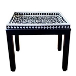 Bone Inlay Palace Tray Table