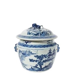 Chinese Covered Rice Jar