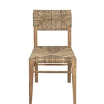 Woven Rush Teak Chair