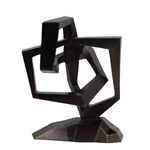 Abstract Bronze Sculpture