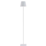 White Cordless LED Floor Lamp