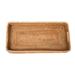 Honey Rattan Narrow Tray