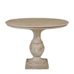 Round Balustrade Stone Table