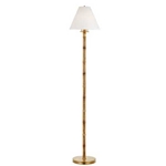 Bamboo Brass Floor Lamp