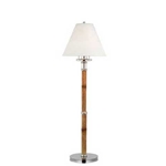 Bamboo Nickel Table Lamp