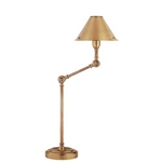 Articulated Brass Table Lamp