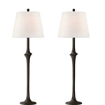 Bronze Sculpted Table Lamp