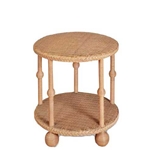 Lucas Wicker Side Table