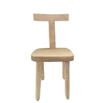 Brutalist T Oak Chair