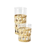Natural Lattice Glass Tumbler