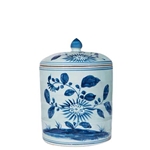 Chinese Tea Leaf Covered Jar