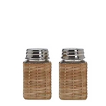 Rattan Salt and Pepper Set