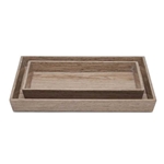 Deco Oak Trays
