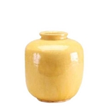 Chinese Loiyan Yellow Vase