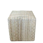 Natural Straw Pouf