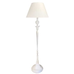 Plaster Tete De Femme Floor Lamp