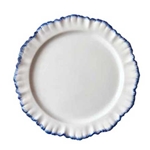 Blue Shell Edge Dinner Plate