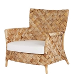 Banana Rattan Lounge Chair