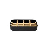 Black Plant Fiber Soap Dish