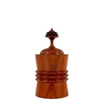 Rosewood Covered Vessel