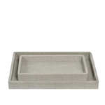 Sand Faux Shagreen Trays