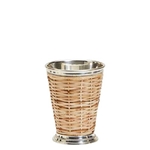 Rattan Mint Julep Cup