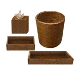 Rattan Bath Set