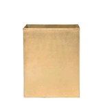 Etched Gold Wastebasket