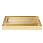 Etched Gold Trays