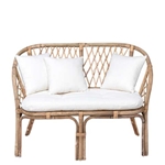 Rattan Loveseat