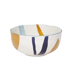 Abstract Porcelain Serving Bowl