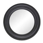 Ebonized Convex Mirror