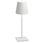 White Cordless LED Table Lamp