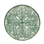 Green Inlay Round Palace Tray