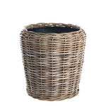 Woven Rattan Planter