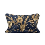 Indigo Batik Lumbar Pillow