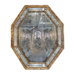 Venetian Octagonal Gilt Mirror