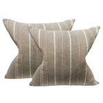 Pair Vintage African Pillows