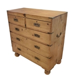 French Pine Campaign Chest