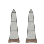 Pair Venetian Obelisks