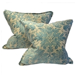 Pair Fortuny Glicine Pillows